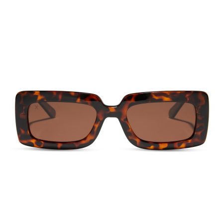 culver - tortoise + brown polarized sunglasses