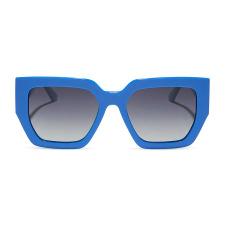 highland - poolhouse + grey gradient polarized sunglasses