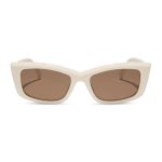 olympic - swiss coffee + brown polarized sunglasses
