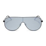 tarzana - black + grey w/silver flash polarized sunglasses